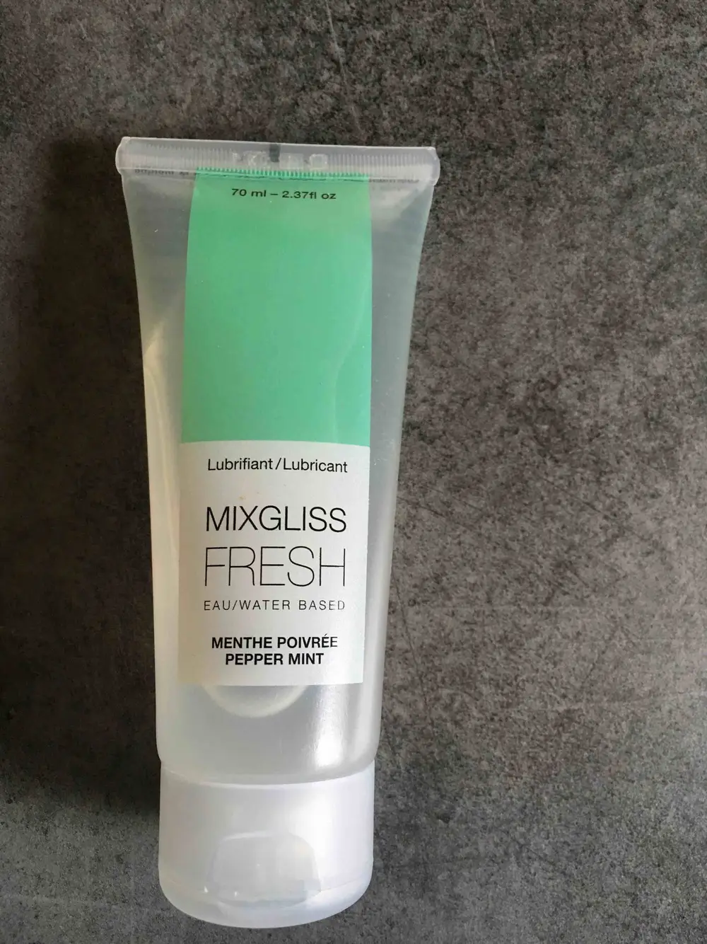 MIXGLISS - Fresh - Lubrifiant menthe poivrée