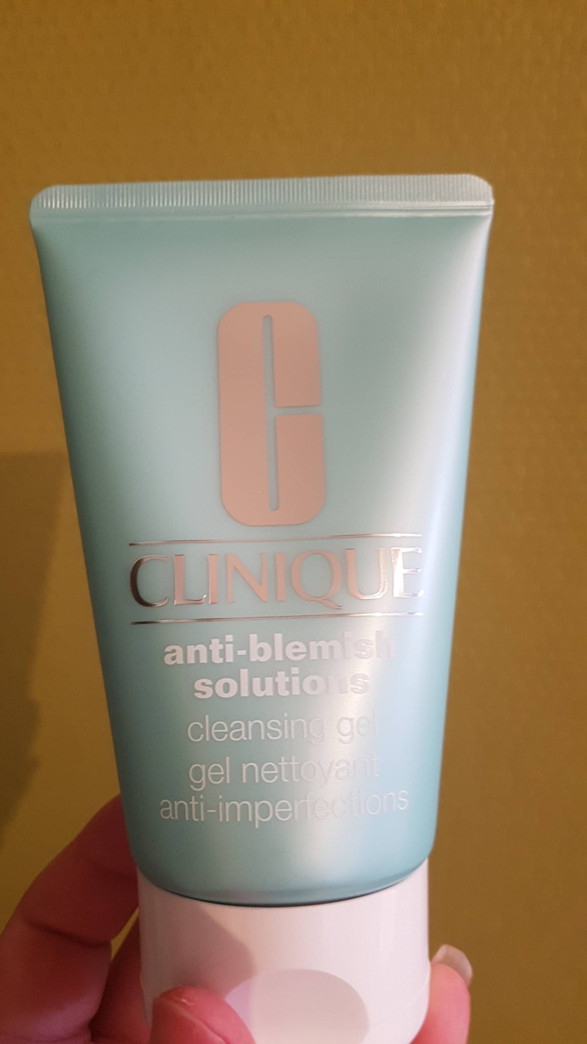 CLINIQUE - Anti-blemish solutions - Gel nettoyant anti-imperfections