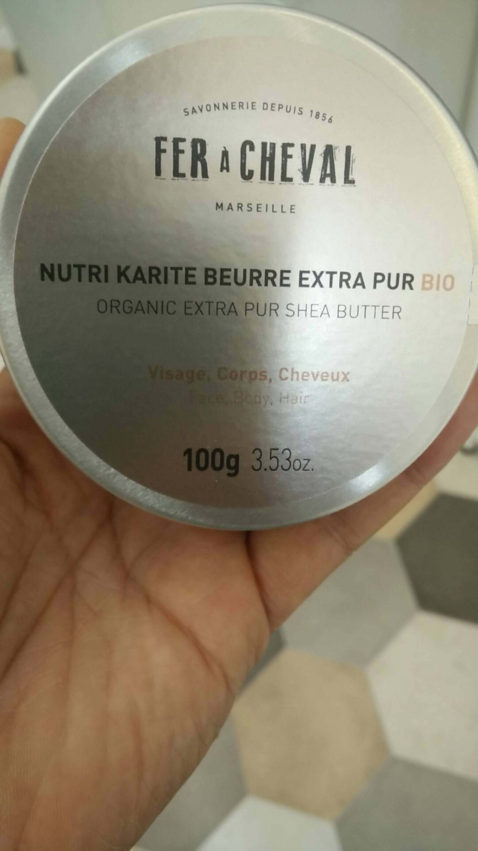 FER À CHEVAL MARSEILLE - Nutri karité beurre extra pur bio 
