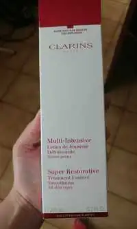 CLARINS - Multi-Intensive - Lotion de jeunesse défroissante