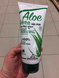 SPECCHIASOL - Aloe vera gel pur - Eco-biologique - Protège, répare et hydrate votre peau