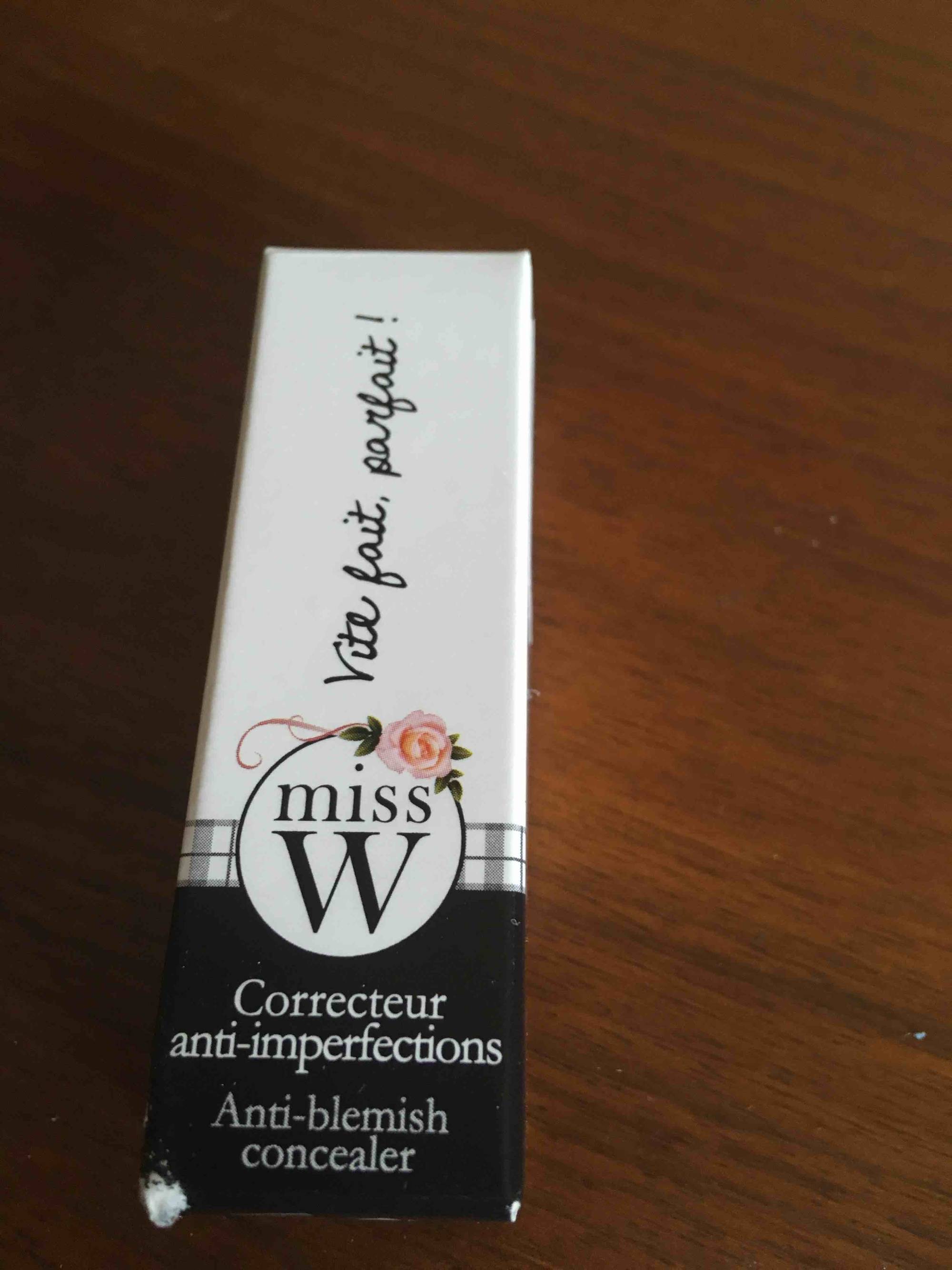 MISS W - Correcteur anti-imperfections 