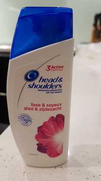HEAD & SHOULDERS - Lisse et soyeux - Shampooing antipelliculaire 