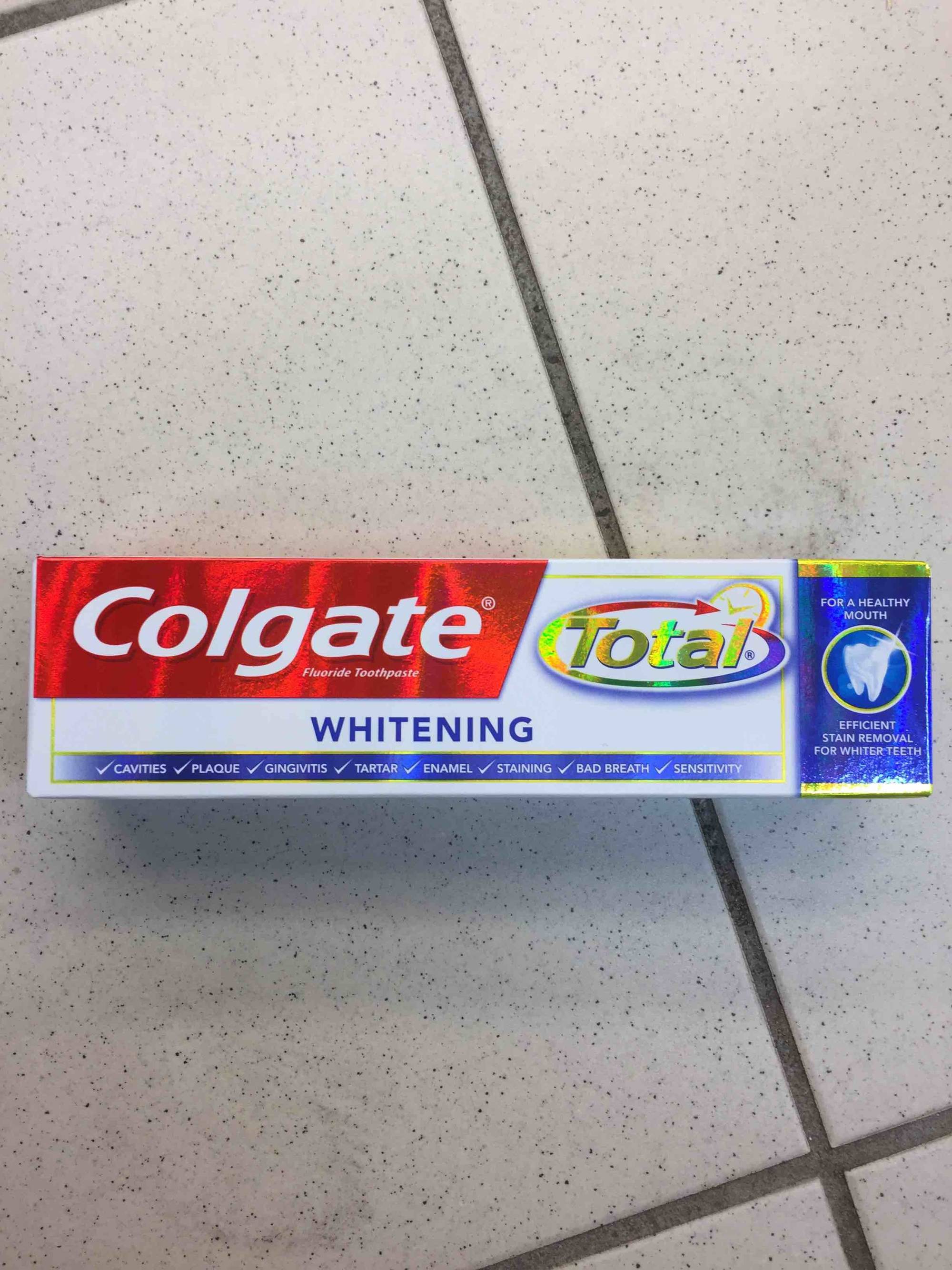 COLGATE - total whitening 