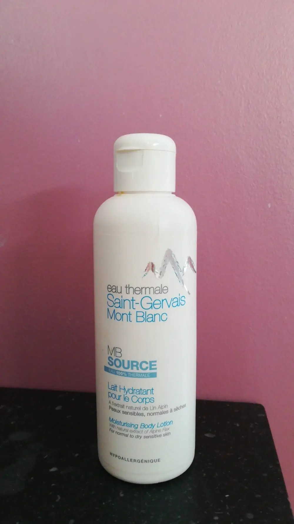 SAINT-GERVAIS MONT BLANC - Eau thermale - Lait hydratant pour le corps