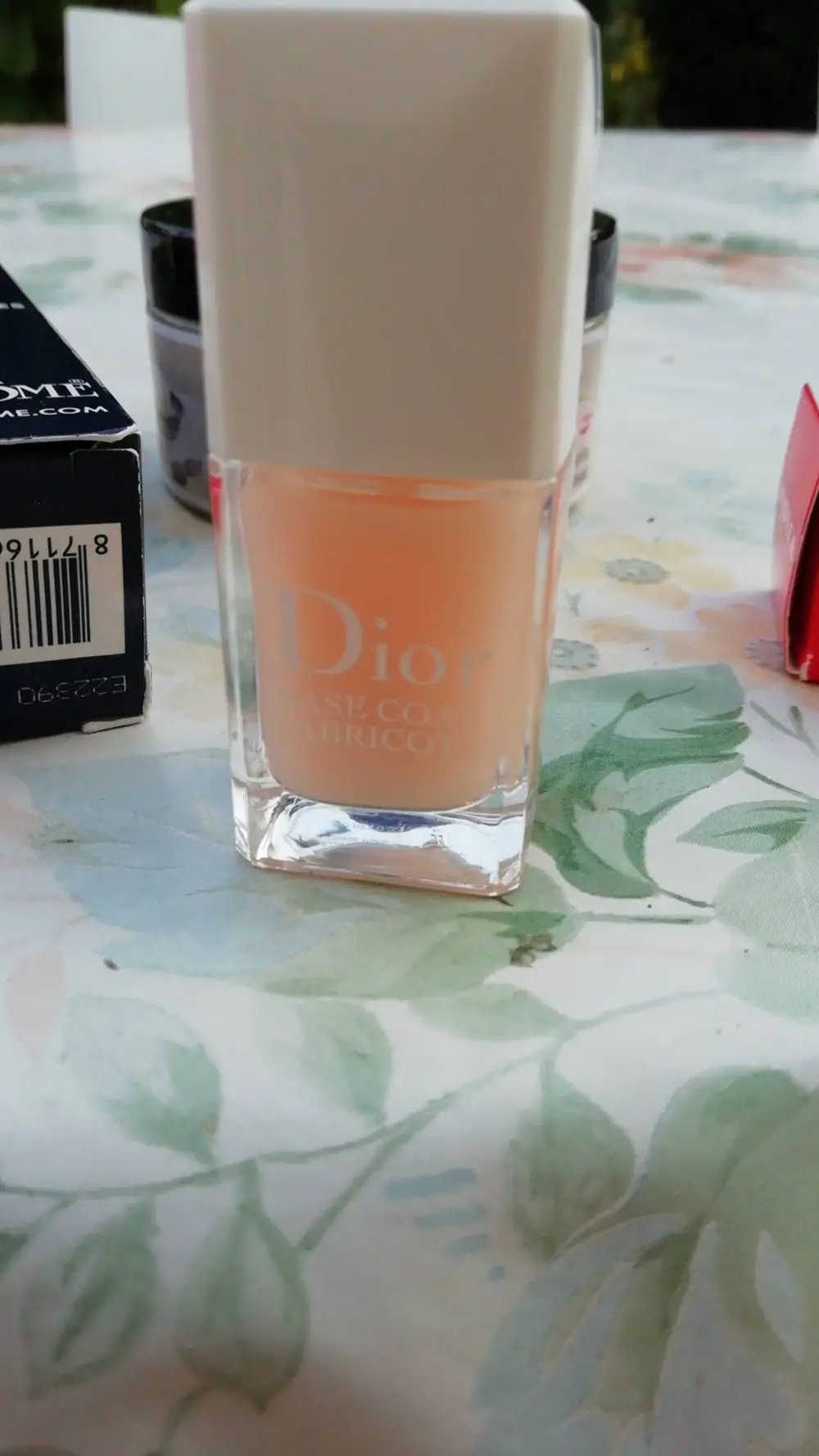 DIOR - Base coat abricot