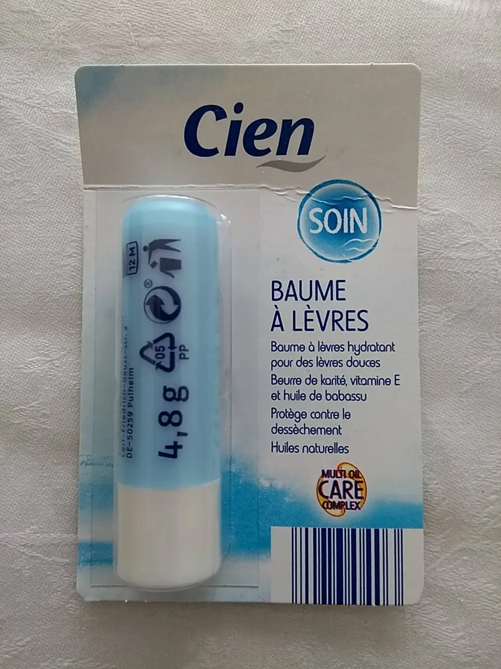 CIEN - Baume à lèvres