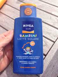 NIVEA SUN - Bambini latte solare - Molto alta 50 +