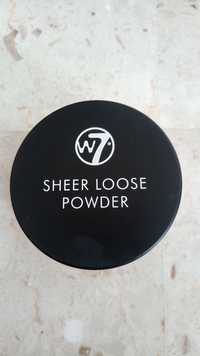 W7 - Sheer loose powder - Ivory