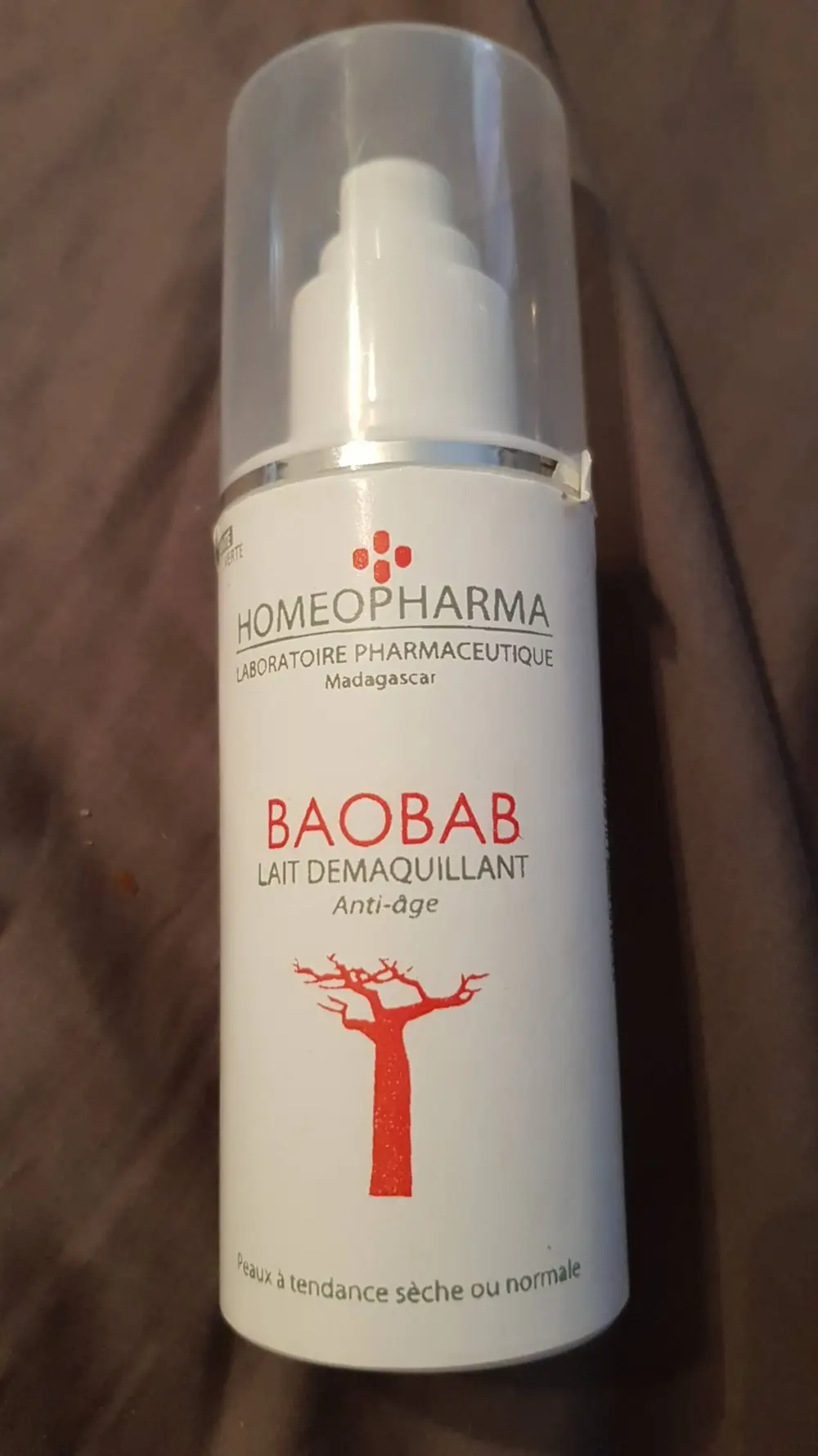 HOMÉOPHARMA - Baobab - Lait démaquillant