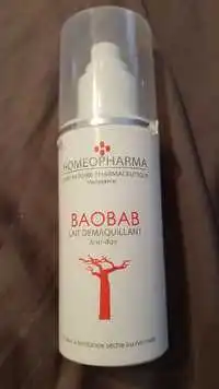 HOMÉOPHARMA - Baobab - Lait démaquillant