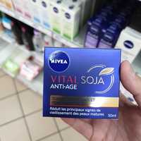 NIVEA - Vital soja anti-âge - Soin de nuit complet peaux matures