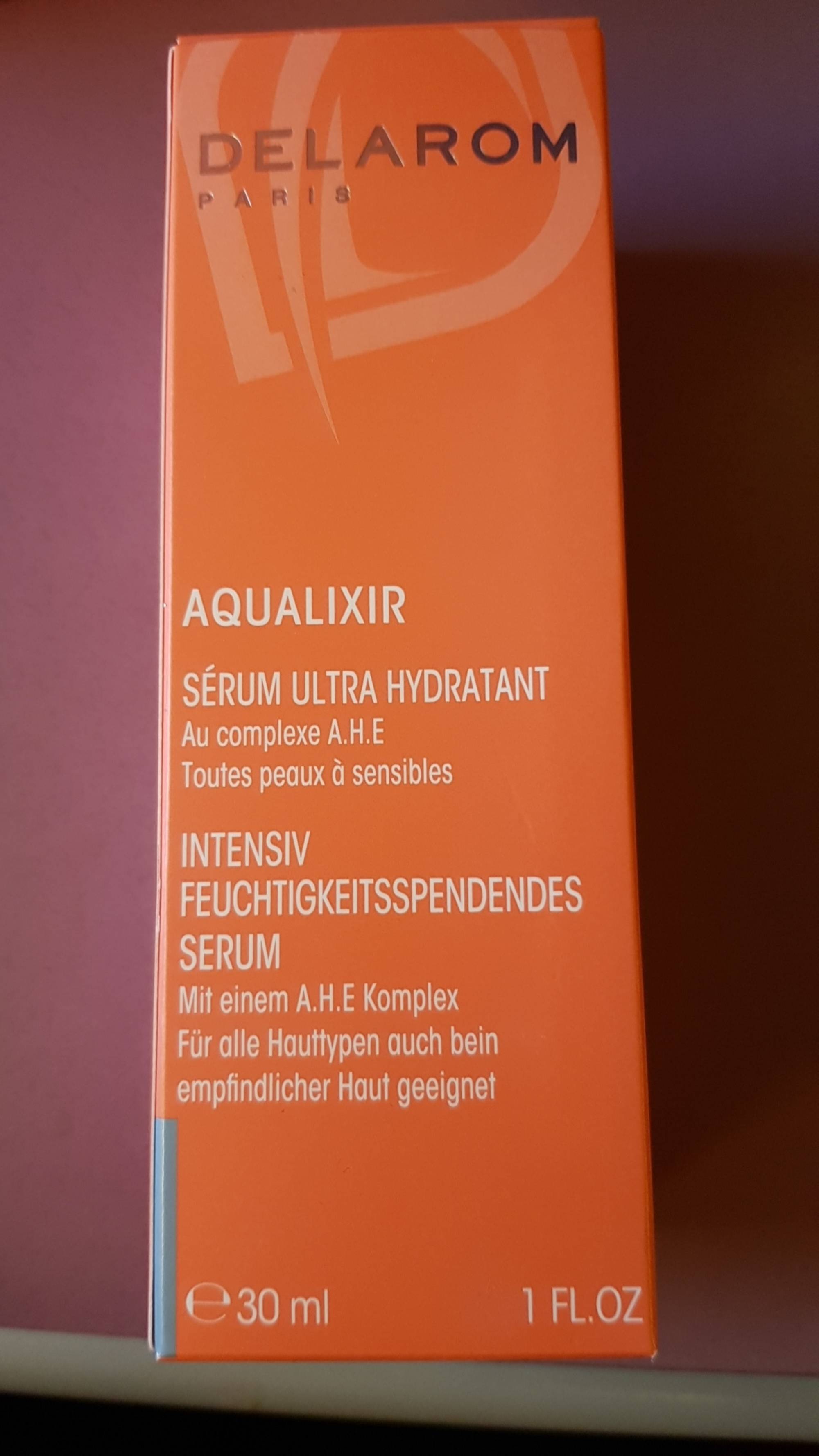 DELAROM PARIS - Aqualixir - Sérum ultra hydratant