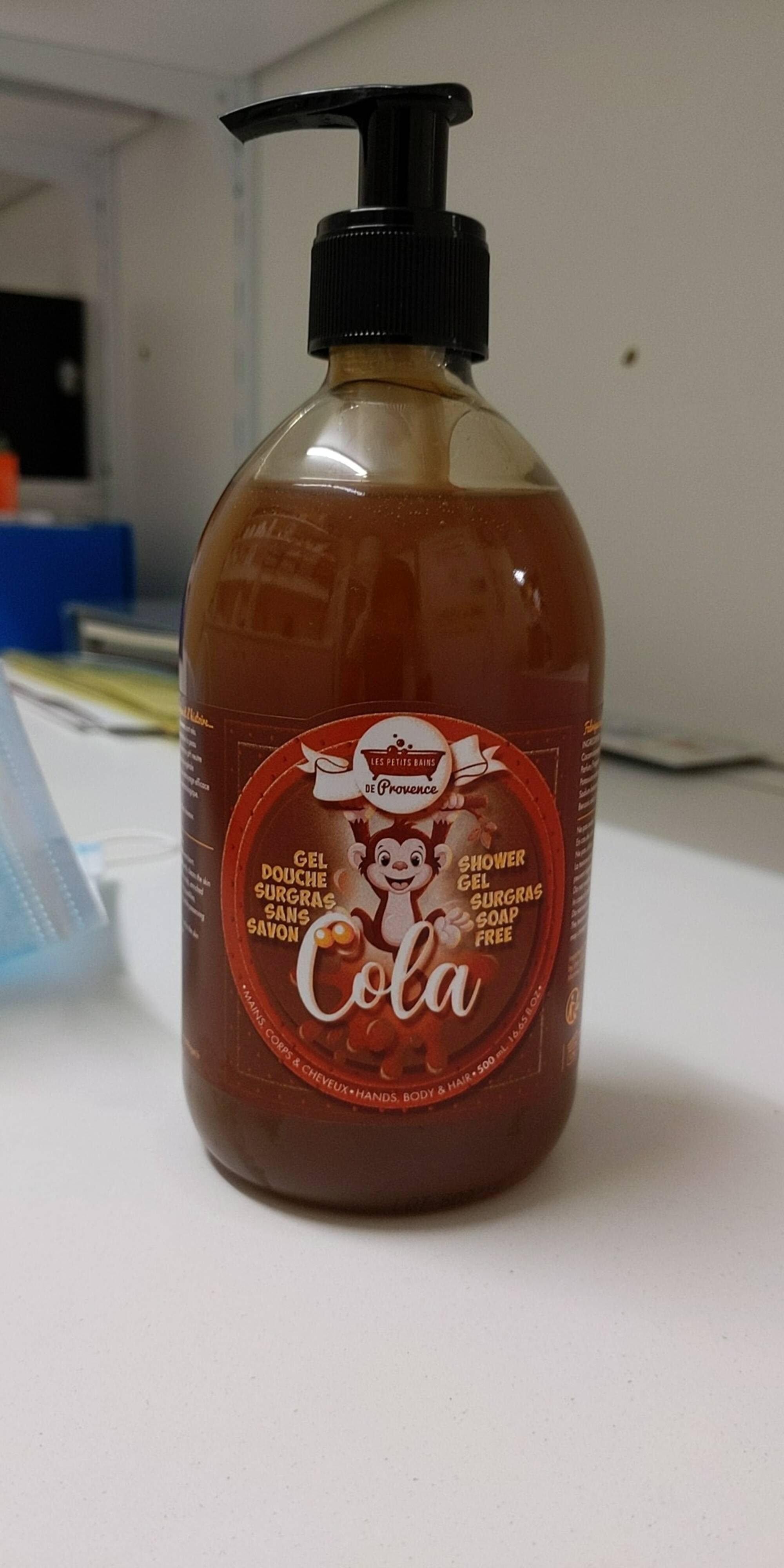 LES PETITS BAINS DE PROVENCE - Cola - Gel douche surgras sans savon