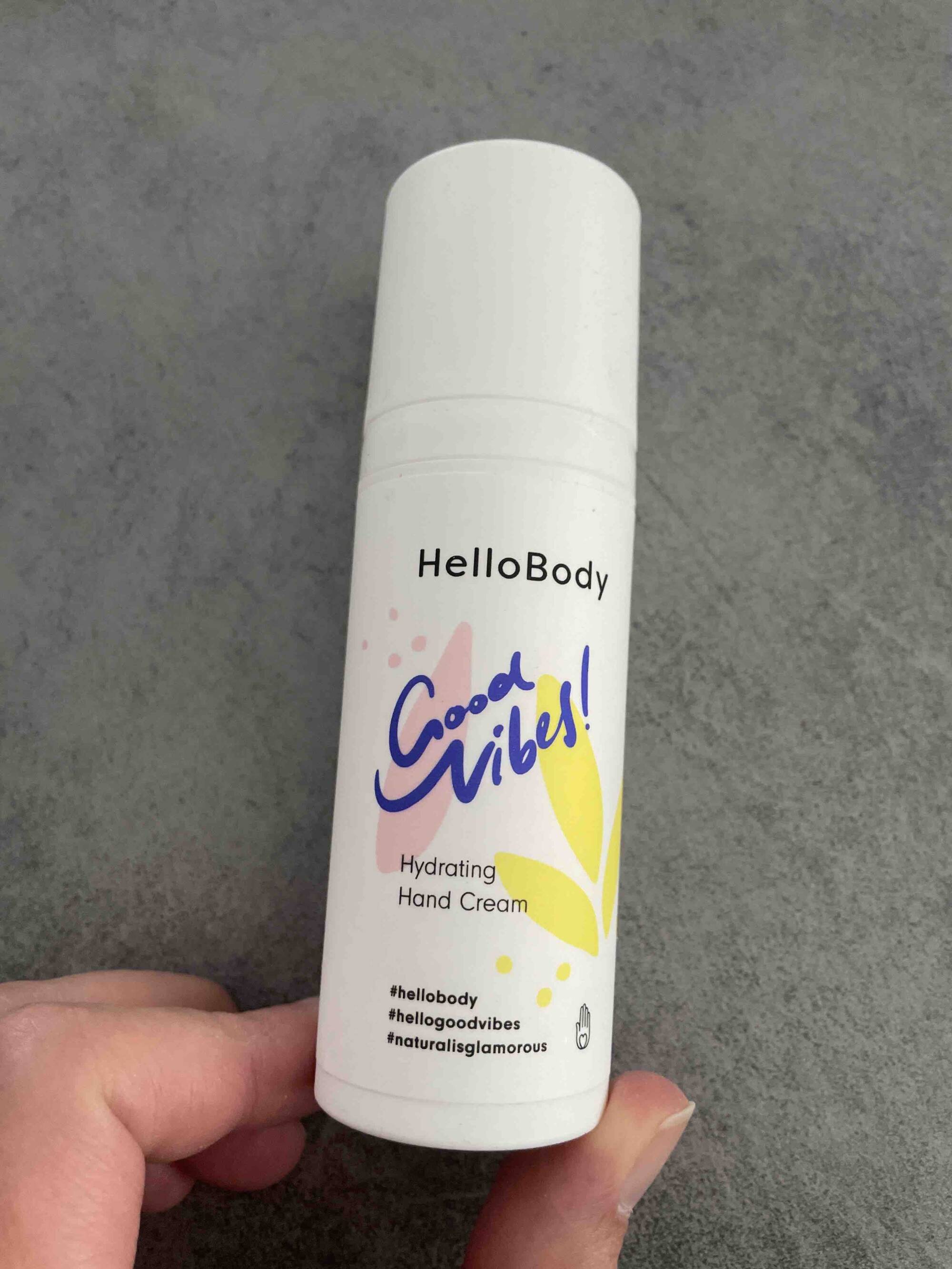 HELLOBODY - Good vibes! - Hydrating hand cream