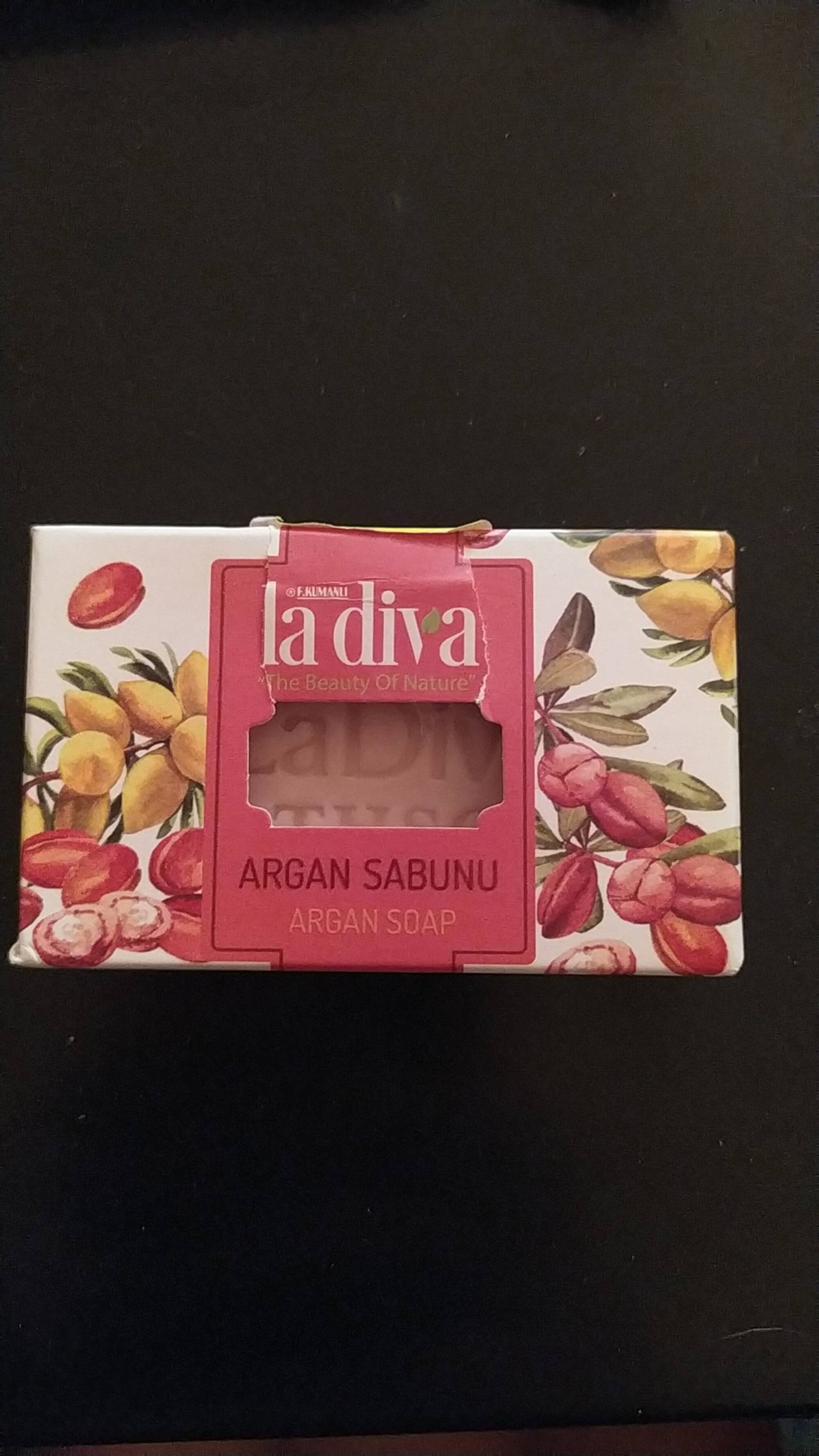 LA DIVA - Argan soap