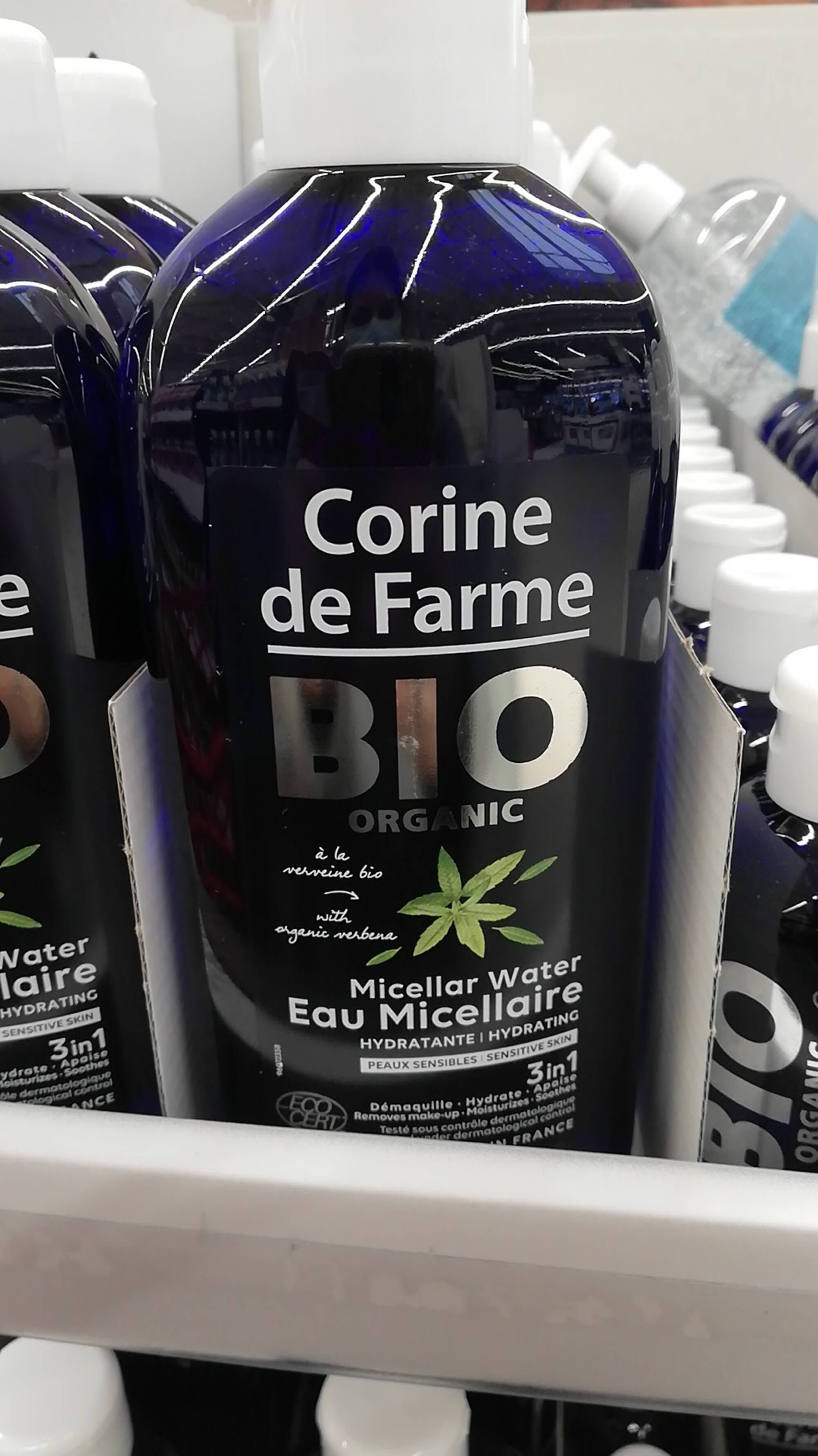 CORINE DE FARME - Bio organic - Eau micellaire hydratante 3 in 1