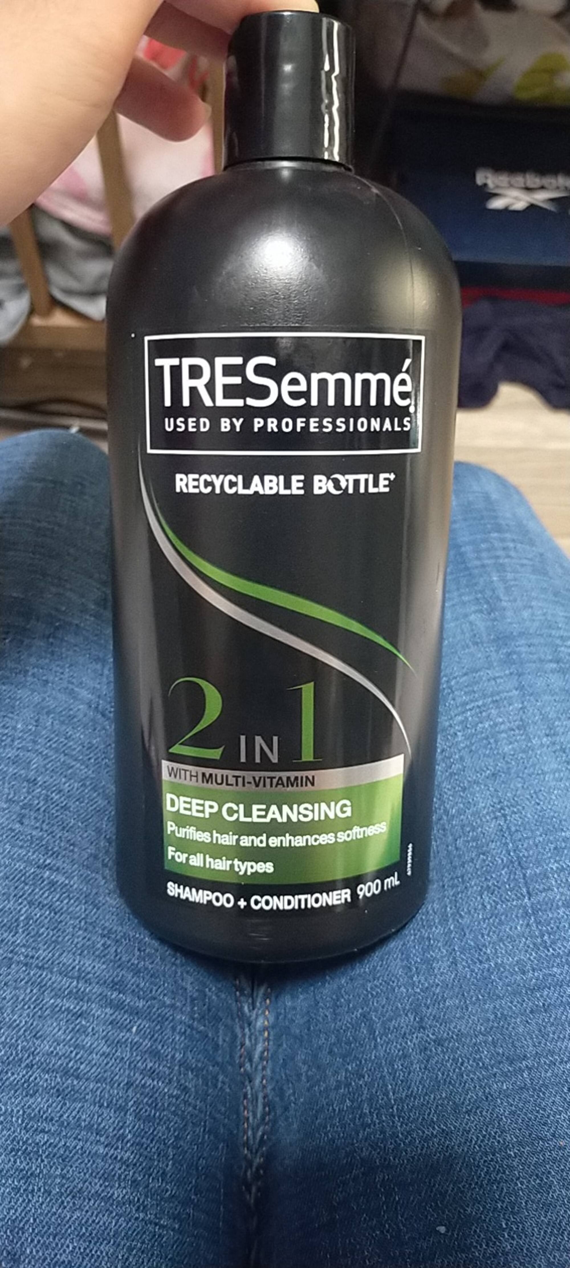 TRESEMMÉ - 2 in 1 Deep cleansing - Shampoo + conditioner