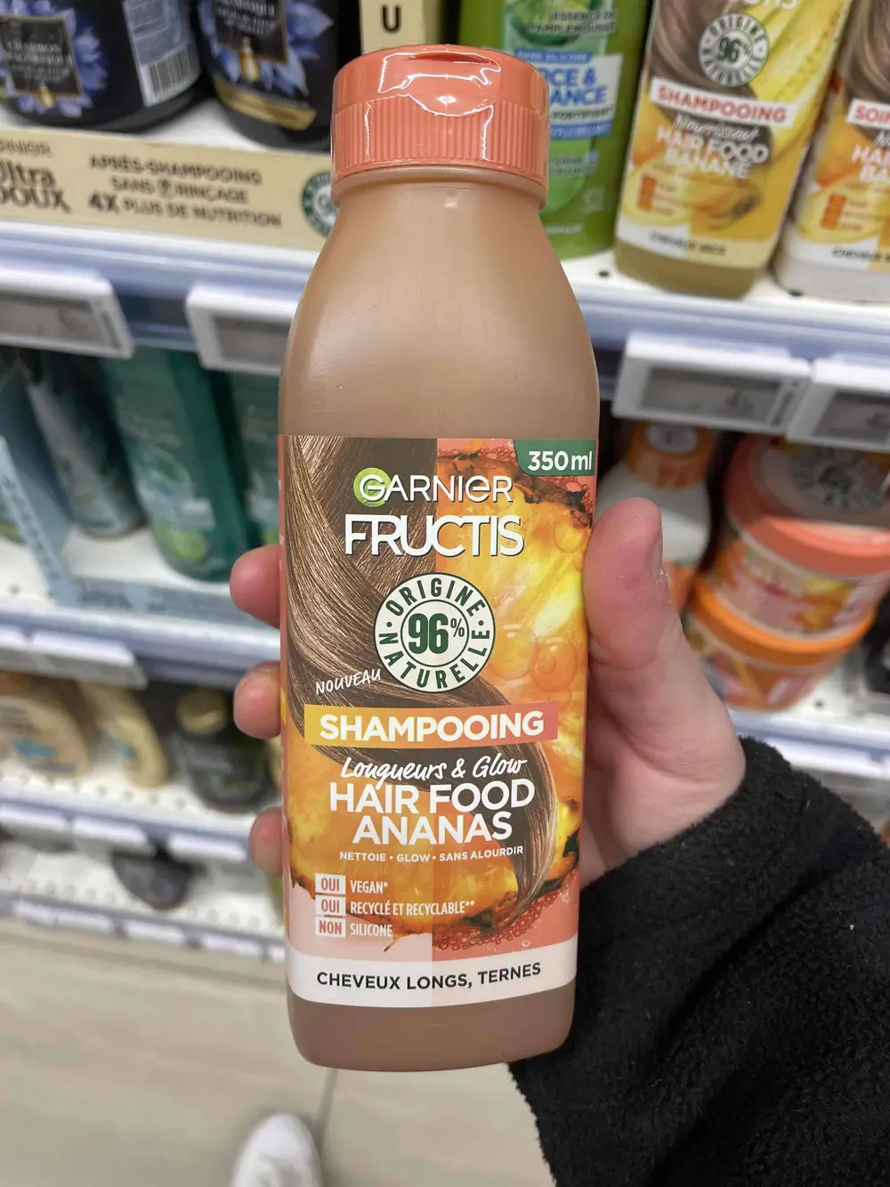GARNIER - Fructis - Shampooing hair food ananas