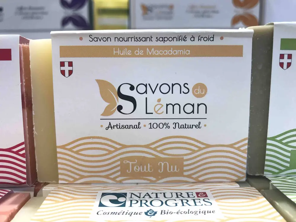 SAVONS DU LÉMAN - Tout nu Huile de Macadamia - Savon nourrissant
