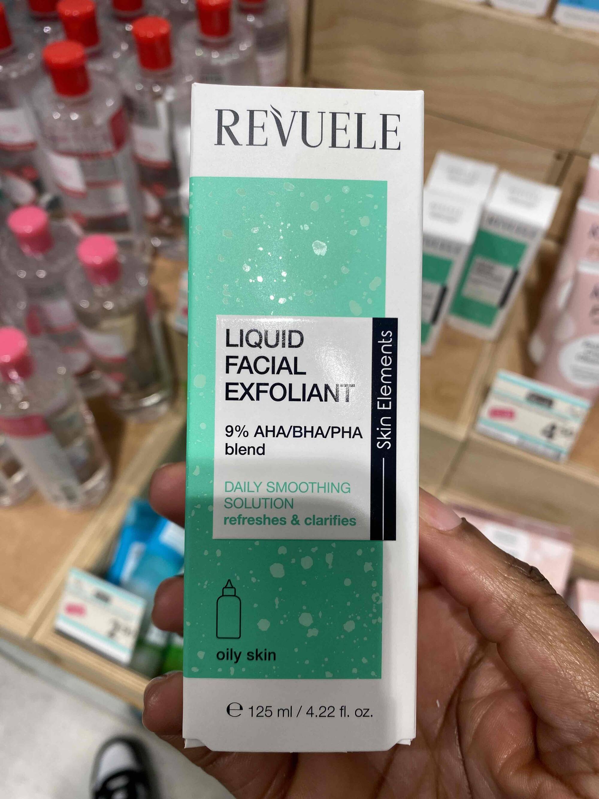 REVUELE - Liquid facial exfoliant 
