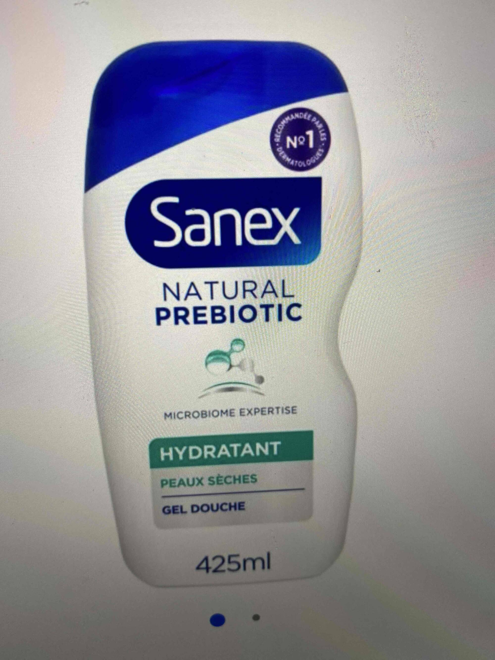 SANEX - Natural prebiotic - Gel douche hydratant