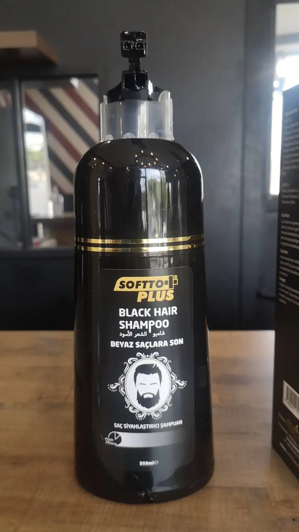 ELIDOR - Softto plus  - Black hair shampoo