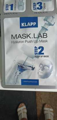 KLAPP - Mask.lab - Hyaluron push up mask