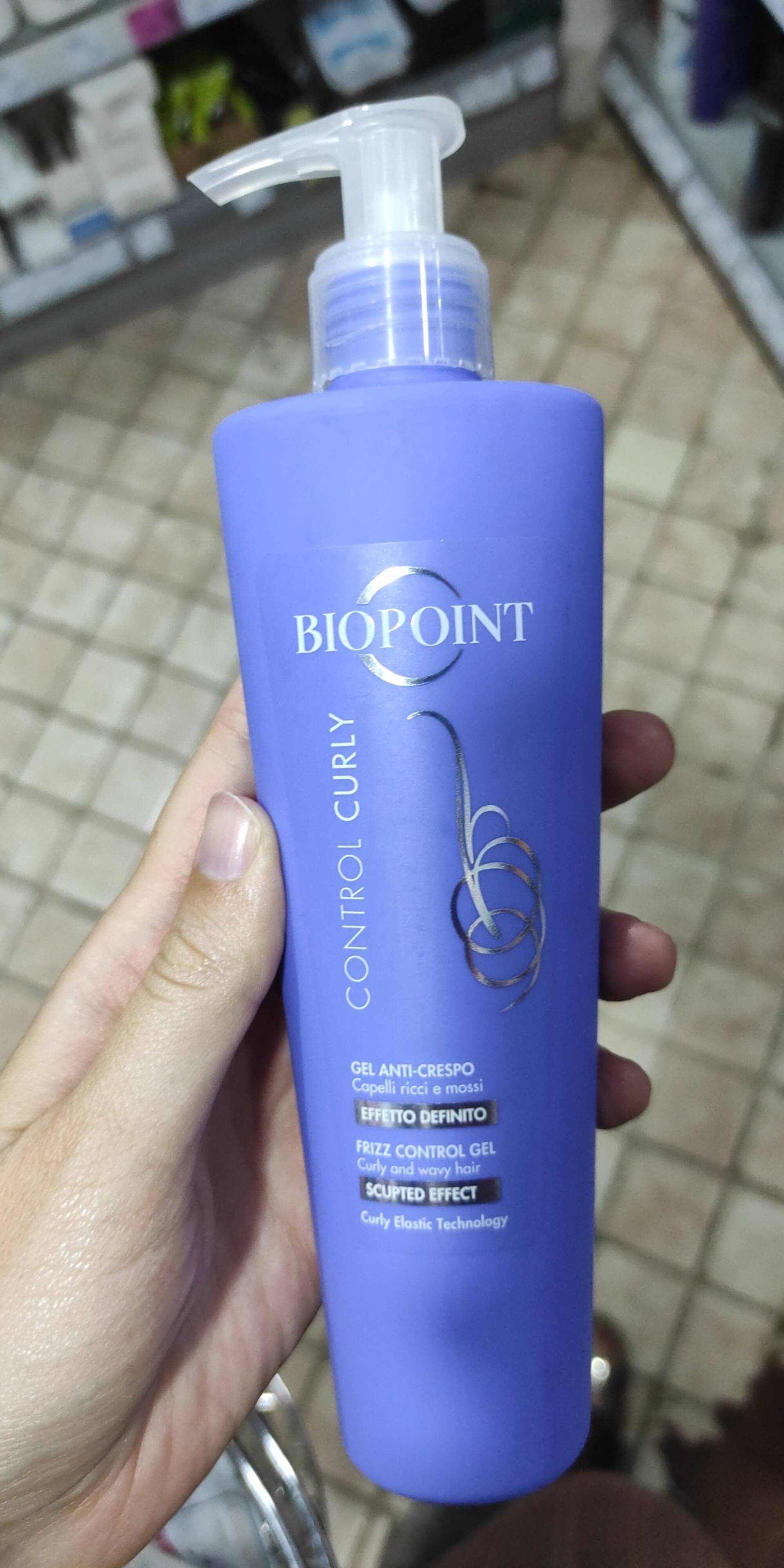 BIOPOINT - Control curly - Gel anti-crespo