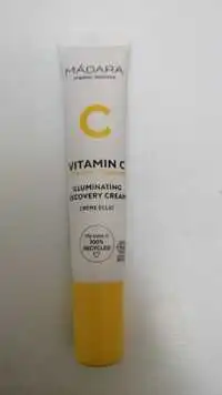 MÁDARA - Vitamin c illuminating recovery cream