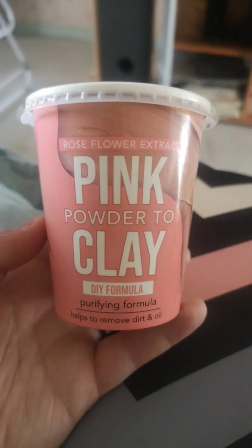 FACE CLZY MASK TREATMENT - Pink powder to clay - Purifying formula