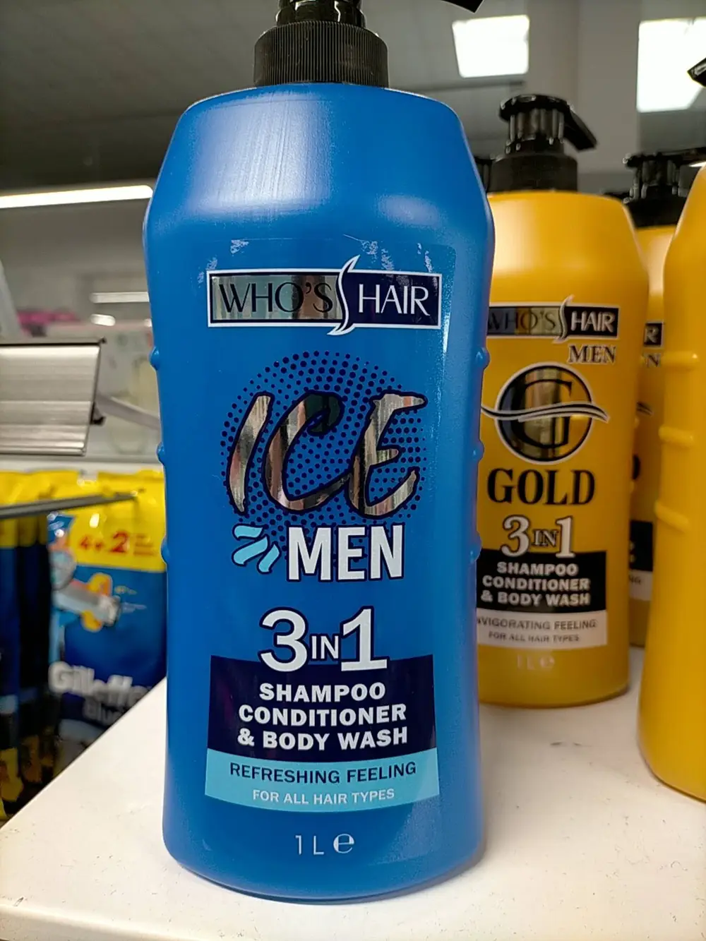 WHO'S HAIR ? - Ice men - Shampoo