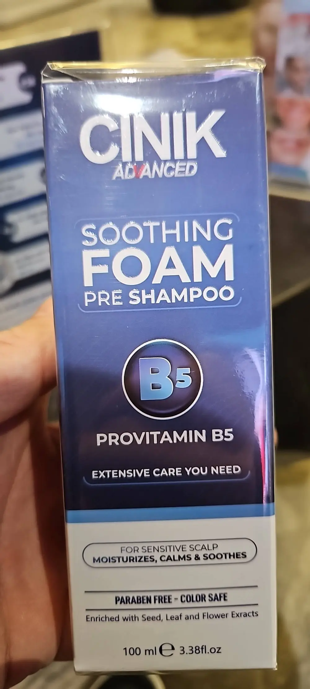 CINIK ADVANCED - Soothing foam - Pre shampoo