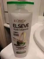 L'ORÉAL PARIS - Elseve multi-vitaminé - Shampooing vitalité 2 en 1
