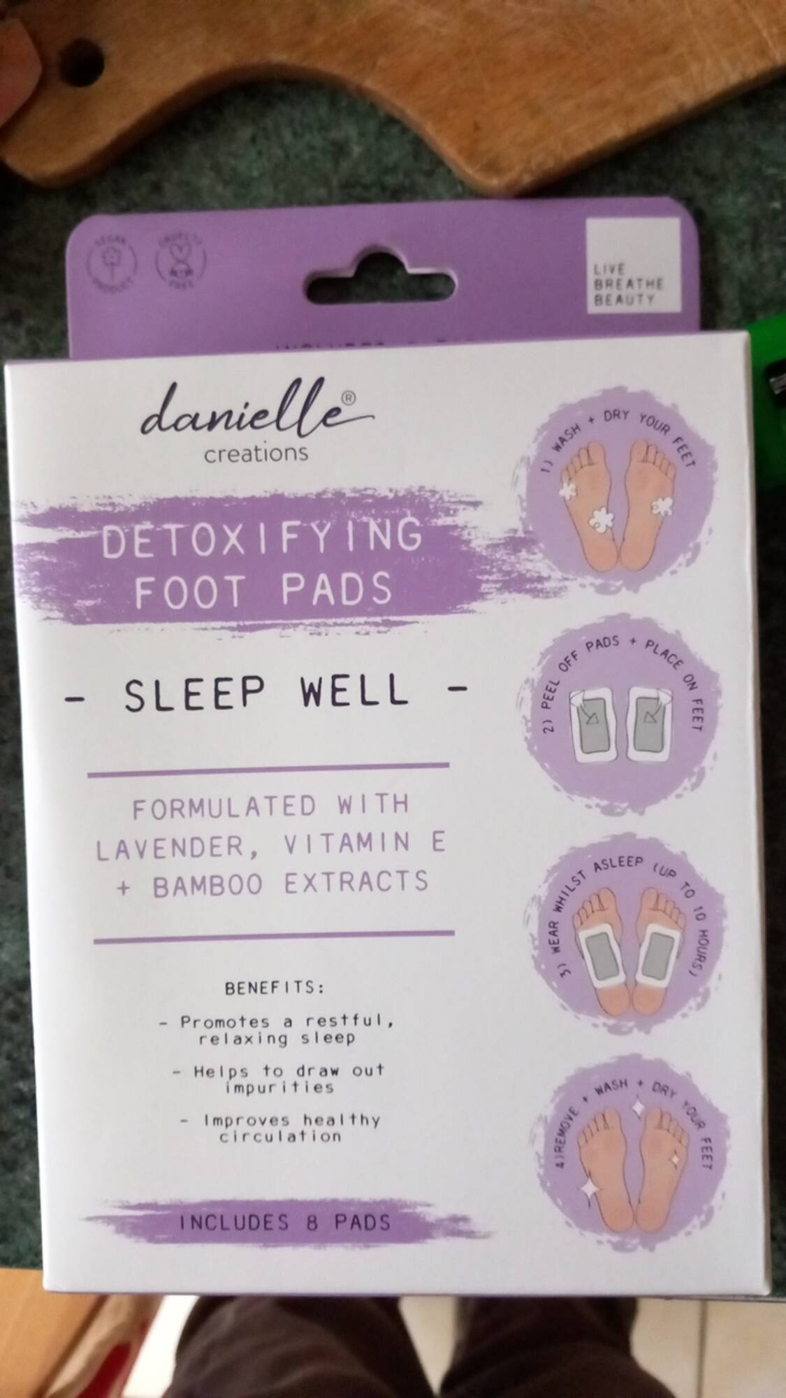 DANIELLE - Sleep well - Detoxifying foot pads 