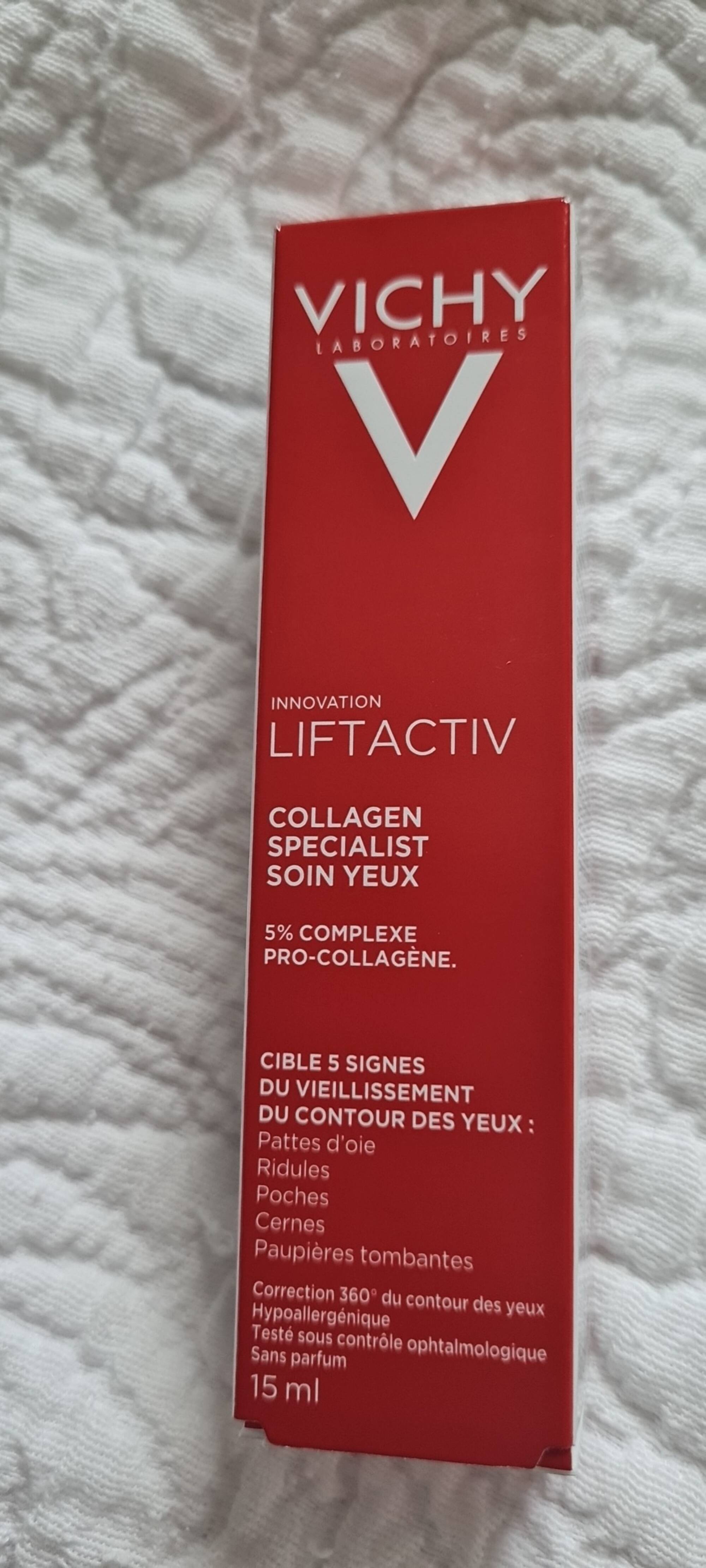 VICHY - Lift Activ - Collagen specialist soin yeux