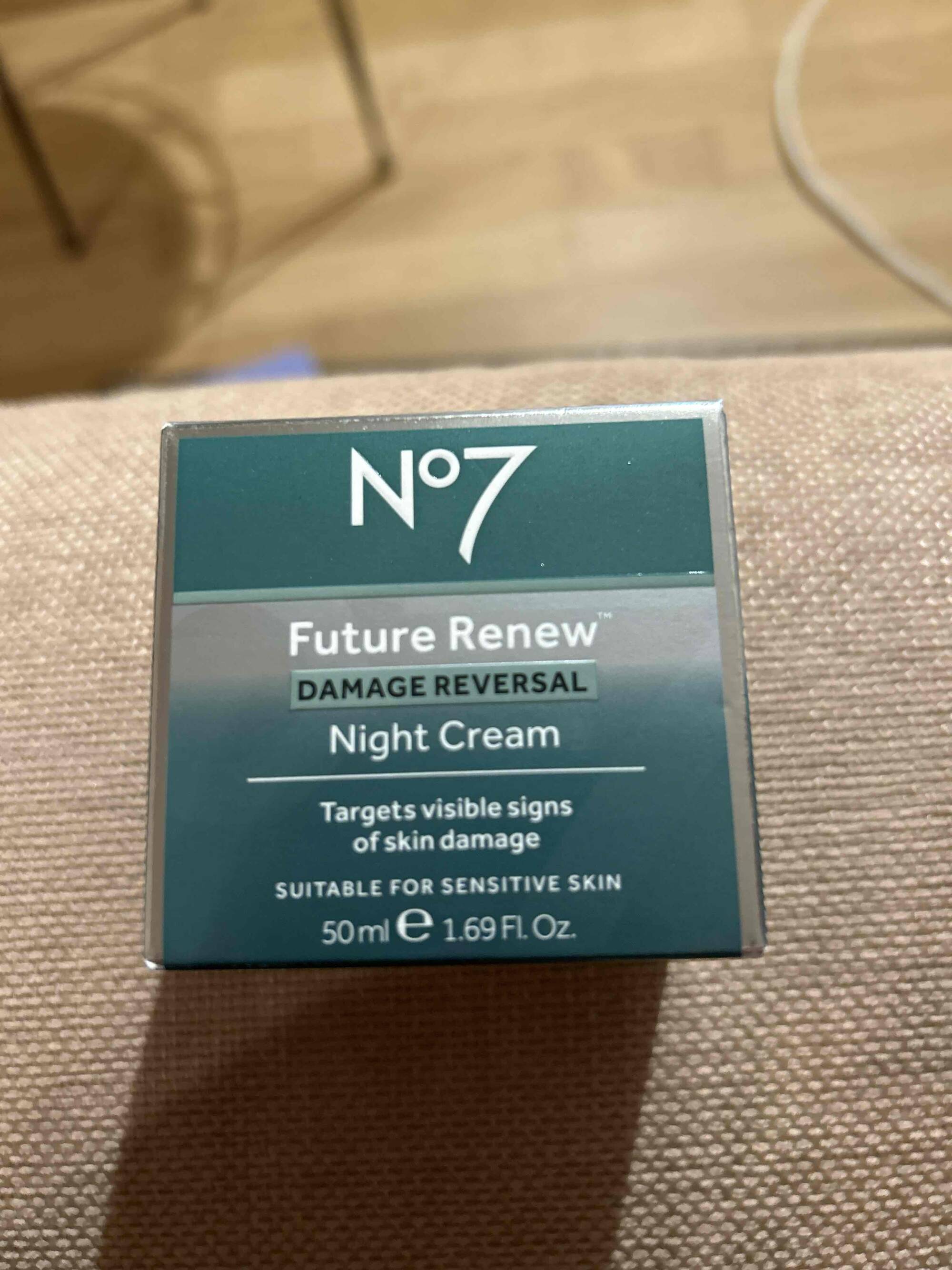 NO7 - Future renew - Night cream 