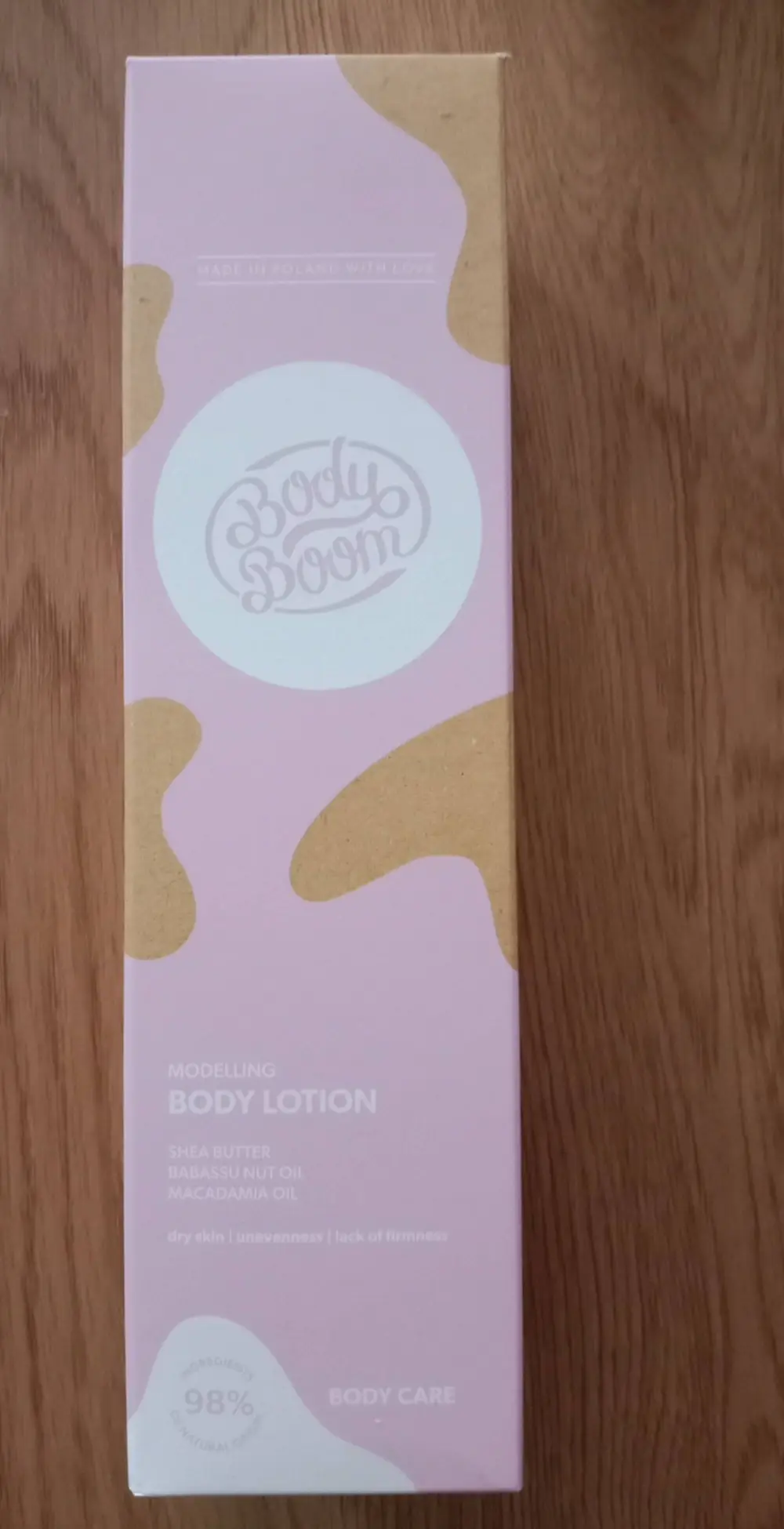 BODY BOOM - Modelling body lotion