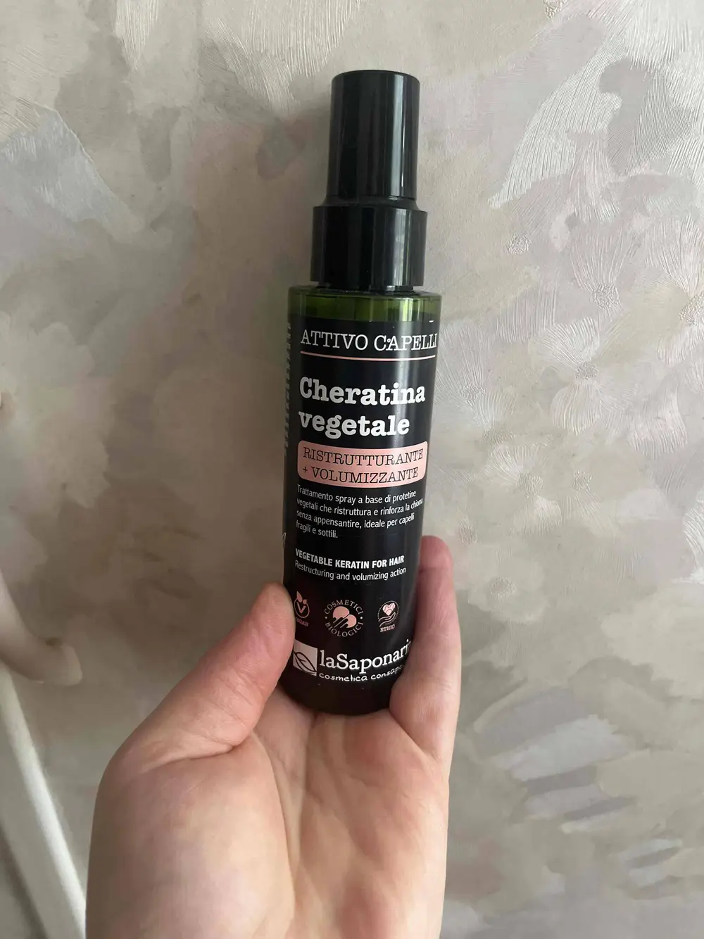 LA SAPONARIA - Vegetable keratin for hair