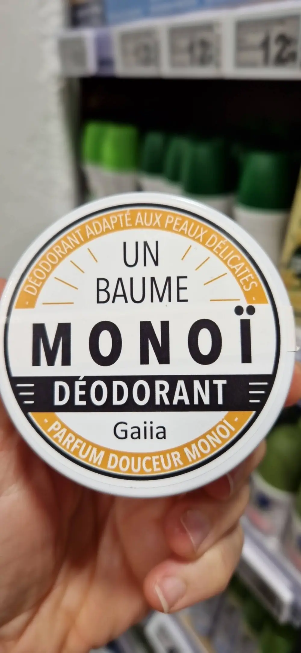 MONOÏ - Un baume déodorant Gaiia
