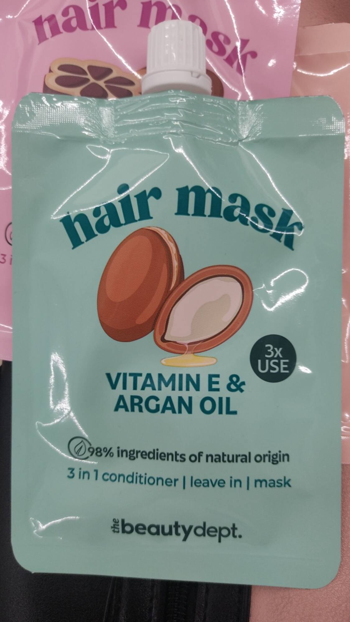 THE BEAUTY DEPT - Hair mask vitamin E & argan oil