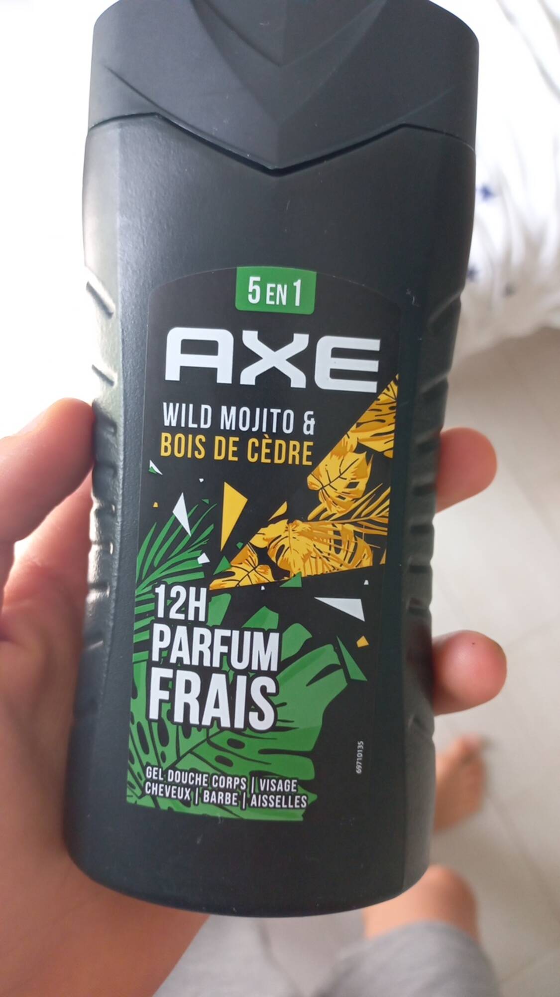 AXE - Wild mojito & bois de cèdre - Gel douche 12h parfum frais