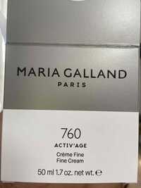 MARIA GALLAND - 760 activ’age - Crème fine