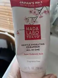 HADA LABO TOKYO - Japan' N°.1 - Gentle hydrating cleanser all-in-one