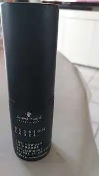 SCHWARZKOPF - Session label - Poudre de coiffage