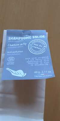 MAS DU ROSEAU - Shampooing solide charbon actif