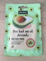 SENCE - You had me at avocado - Face sheet mask