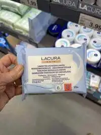 LACURA - Lingettes démaquillantes 