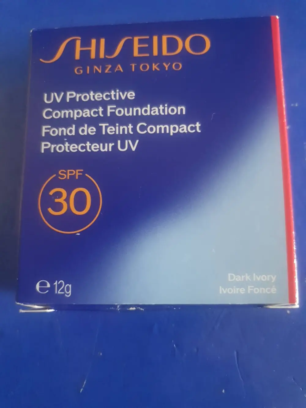 SHISEIDO - Fond de teint compact protecteur UV SPF 30