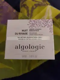 ALGOLOGIE - Nuit du rivage - Crème lissante rénovatrice